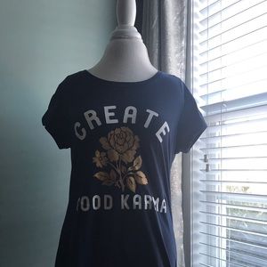 “Create Good Karma” T-shirt.
